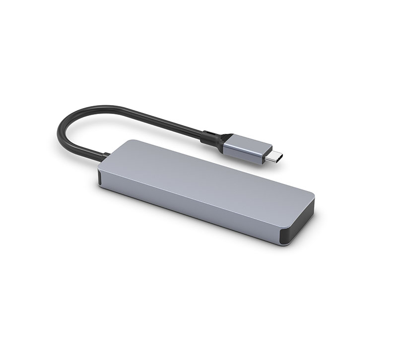 4-IN-1 USB-C:A Hub 2