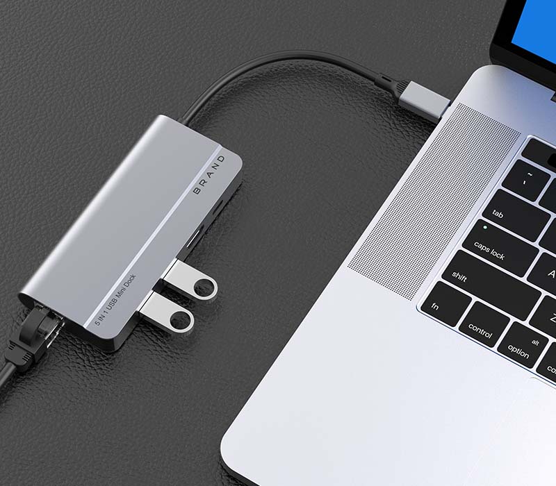 5-IN-1 Full Function USB-C Hub 2