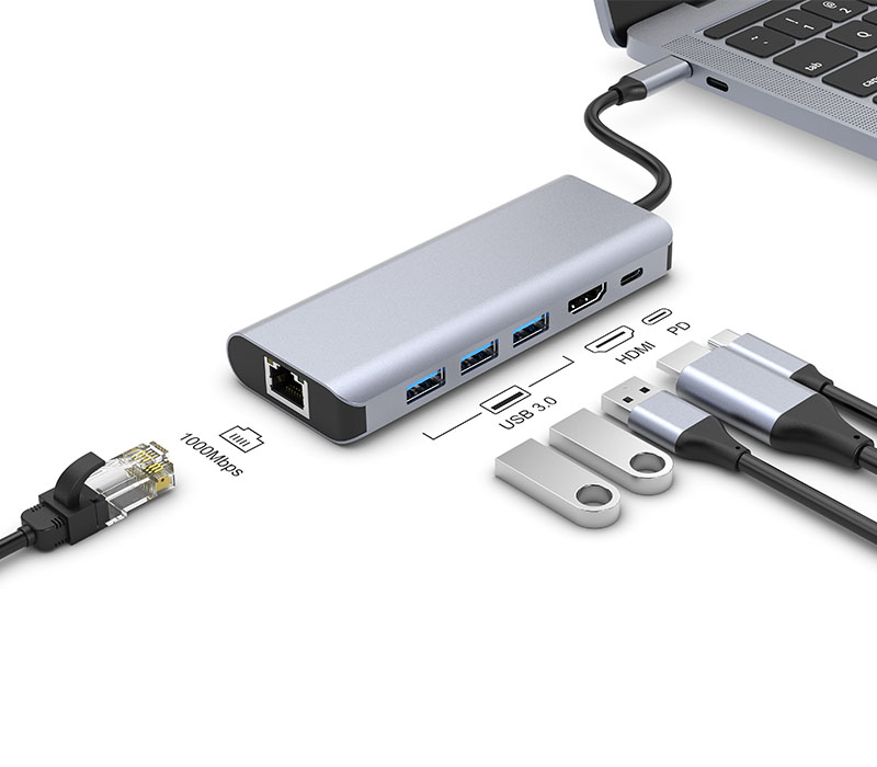6-IN-1 USB-A Hub 3