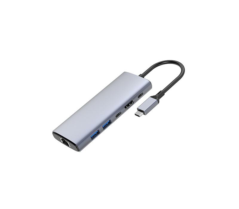 6-IN-1 USB-A:C Hub 1